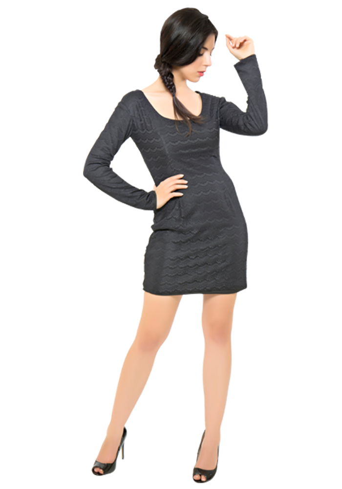 Black Lace Dress