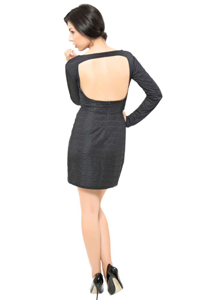 Black Lace Dress